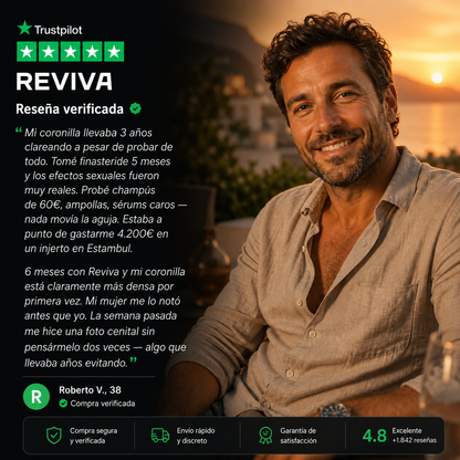 Gorra Reviva Pro — Recupera tu cabello sin pastillas ni cirugías.